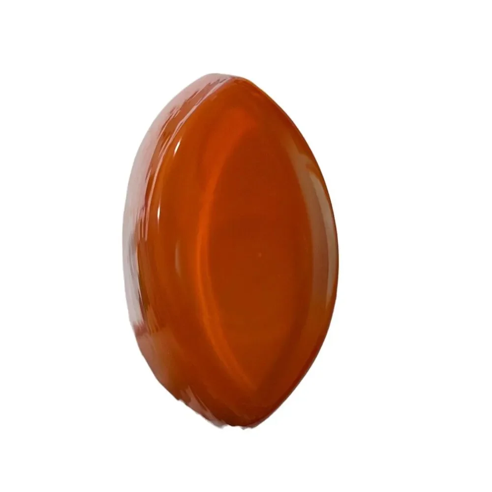 Vintage Orange Art Glass Bud‎ Vase Mid Century Modern Blenko Style Hand Blown